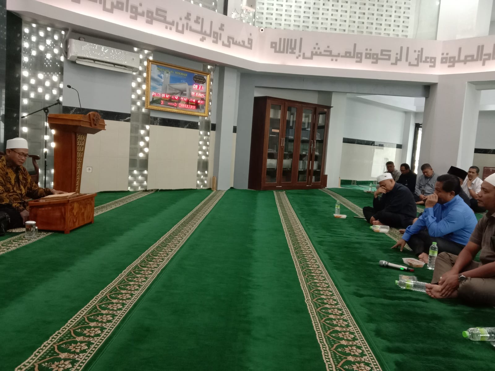 09 OKTOBER 2024 - PENGAJIAN RUTIN SETIAP HARI RABU DI MASJID AL-HIKMAH PN JAKARTA PUSAT