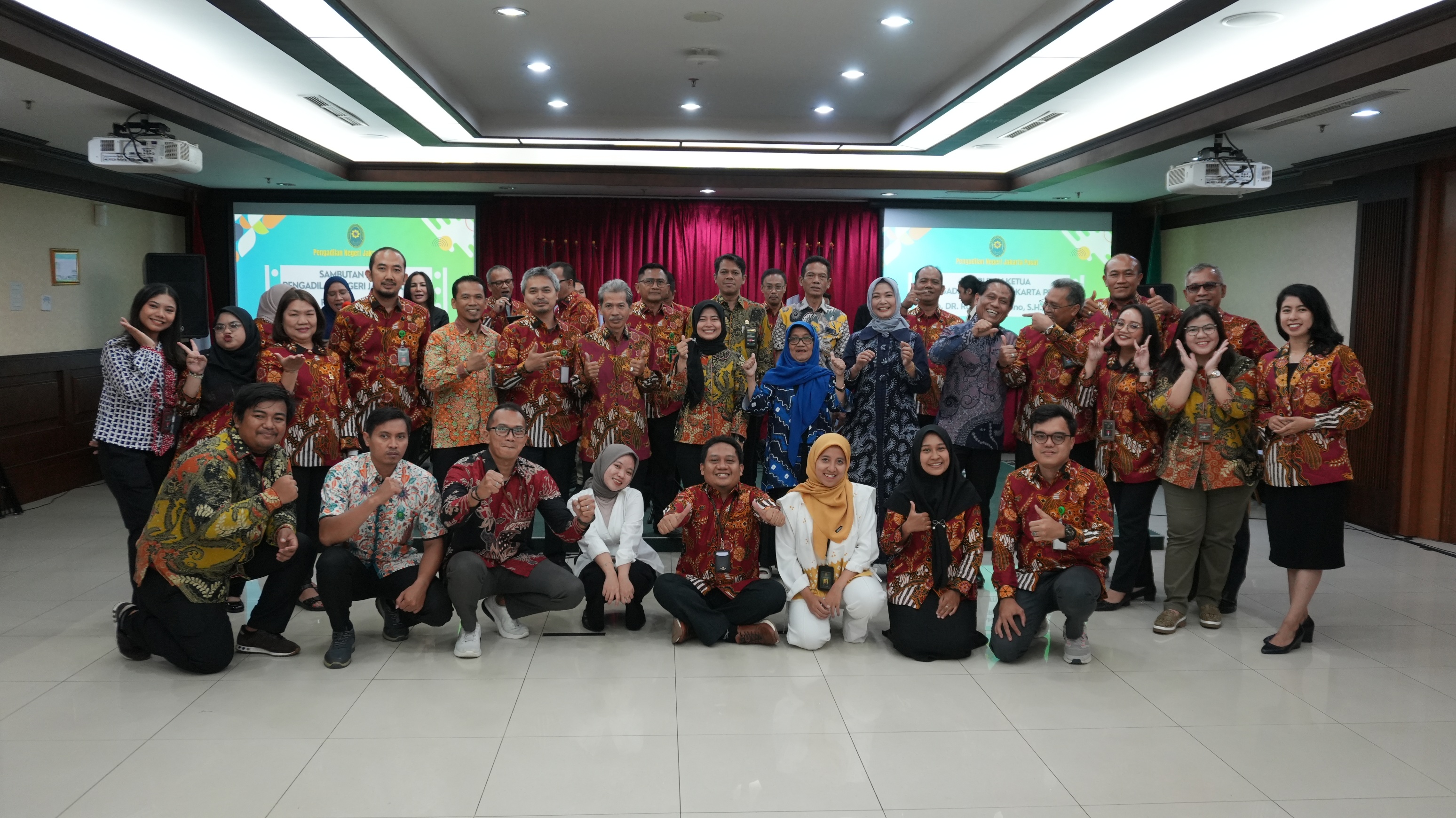 PENGANTAR ALIH TUGAS & PERPISAHAN KETUA, WAKIL KETUA, HAKIM DAN PEGAWAI PADA PENGADILAN NEGERI JAKAR