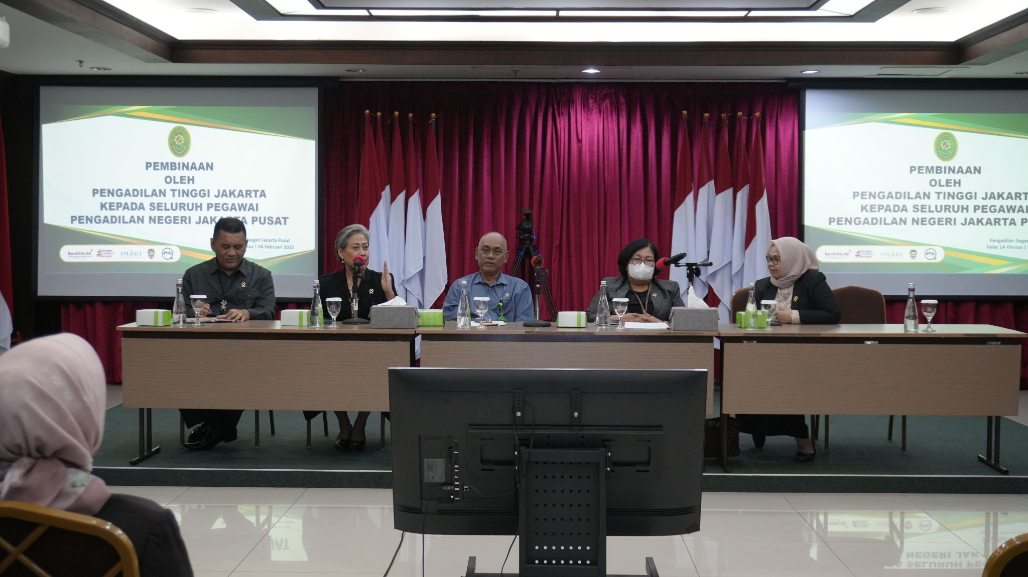 PEMBINAAN OLEH PENGADILAN TINGGI JAKARTA PADA PENGADILAN NEGERI JAKARTA PUSAT KELAS IA KHUSUS
