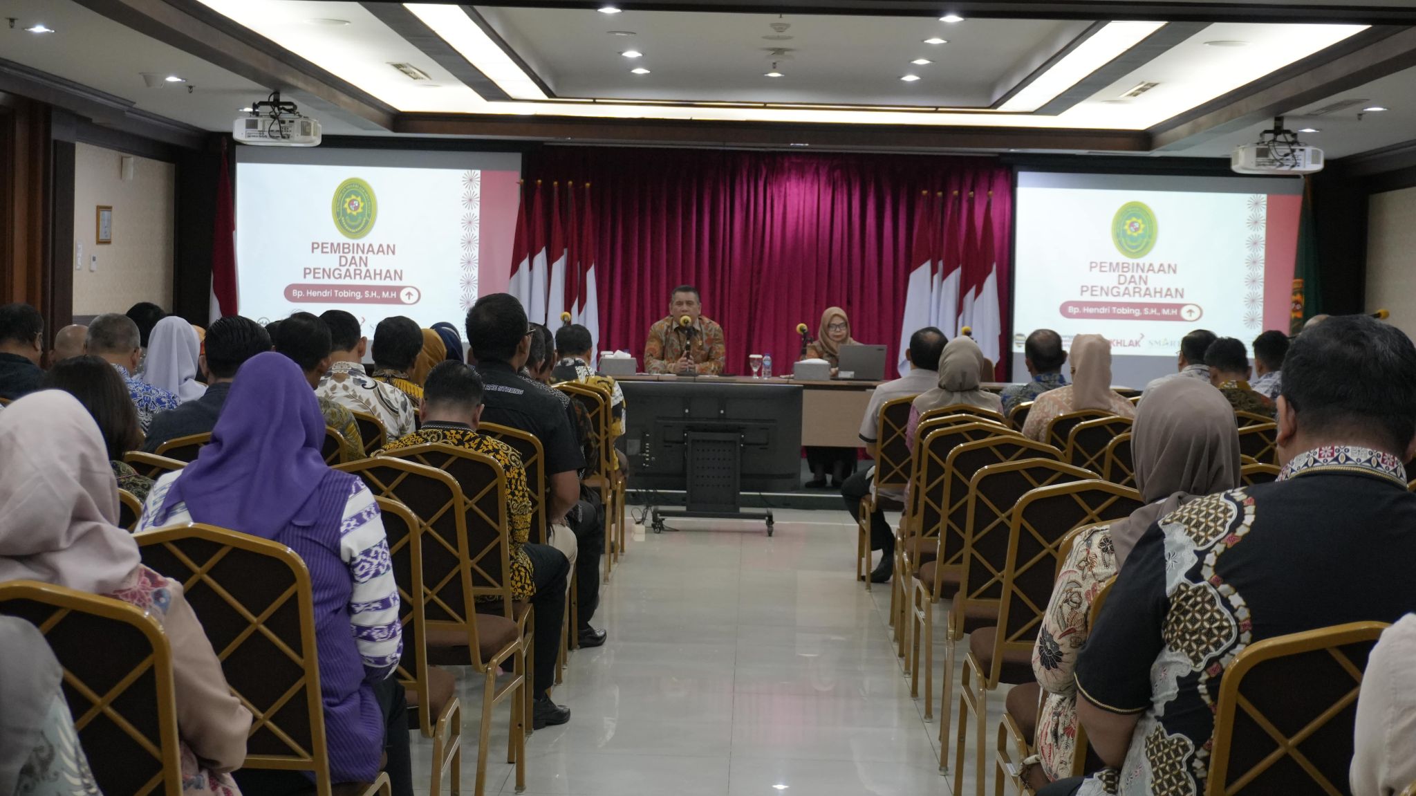 RAPAT RUTIN BULAN FEBRUARI PADA PENGADILAN NEGERI JAKARTA PUSAT KELAS IA KHUSUS