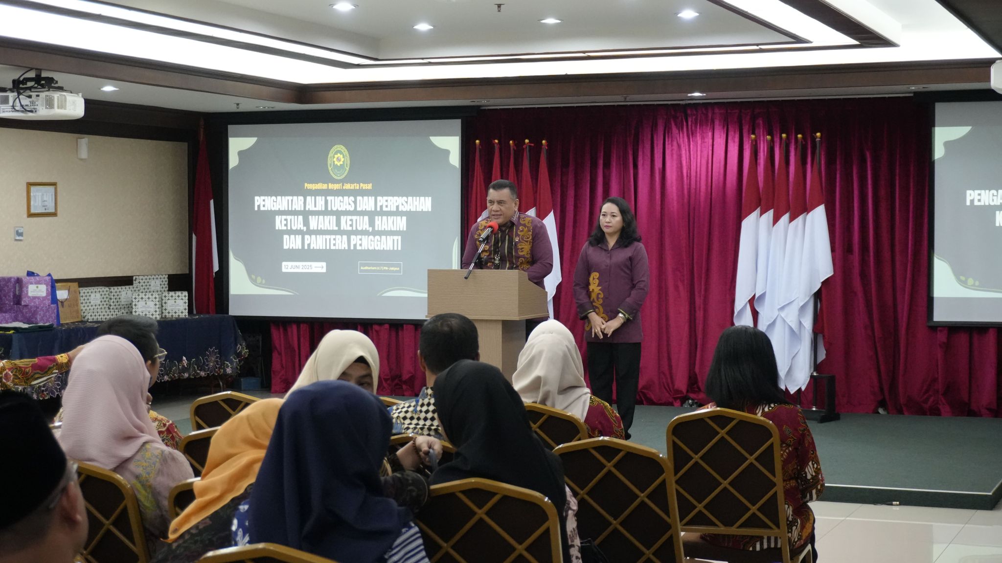PENGANTAR ALIH TUGAS & PERPISAHAN KETUA, WAKIL KETUA, HAKIM DAN PANITERA PENGGANTI
