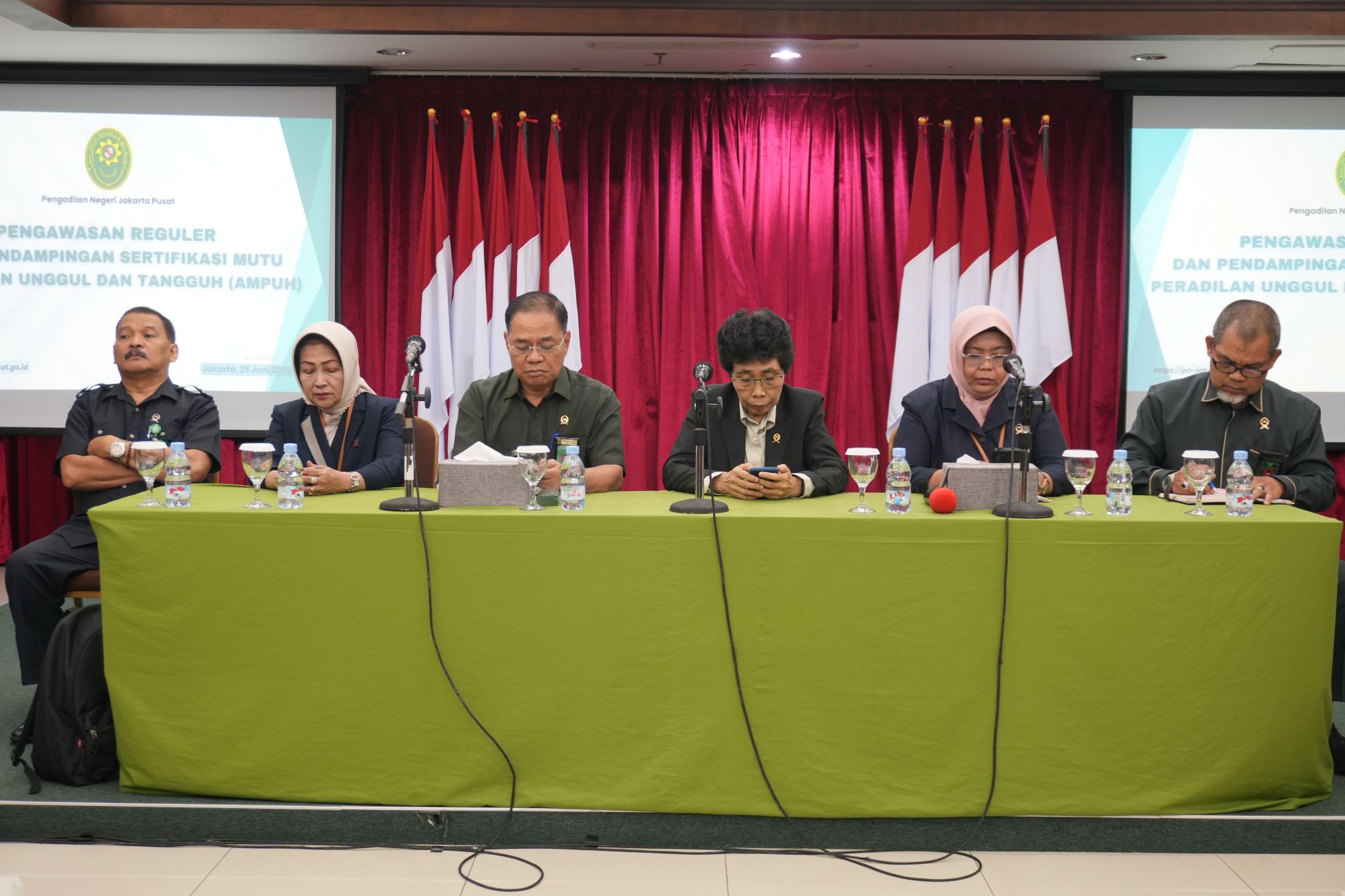 PENGAWASAN REGULER DAN PENDAMPINGAN SERTIFIKASI MUTU PERADILAN UNGGUL DAN TANGGUH (AMPUH)