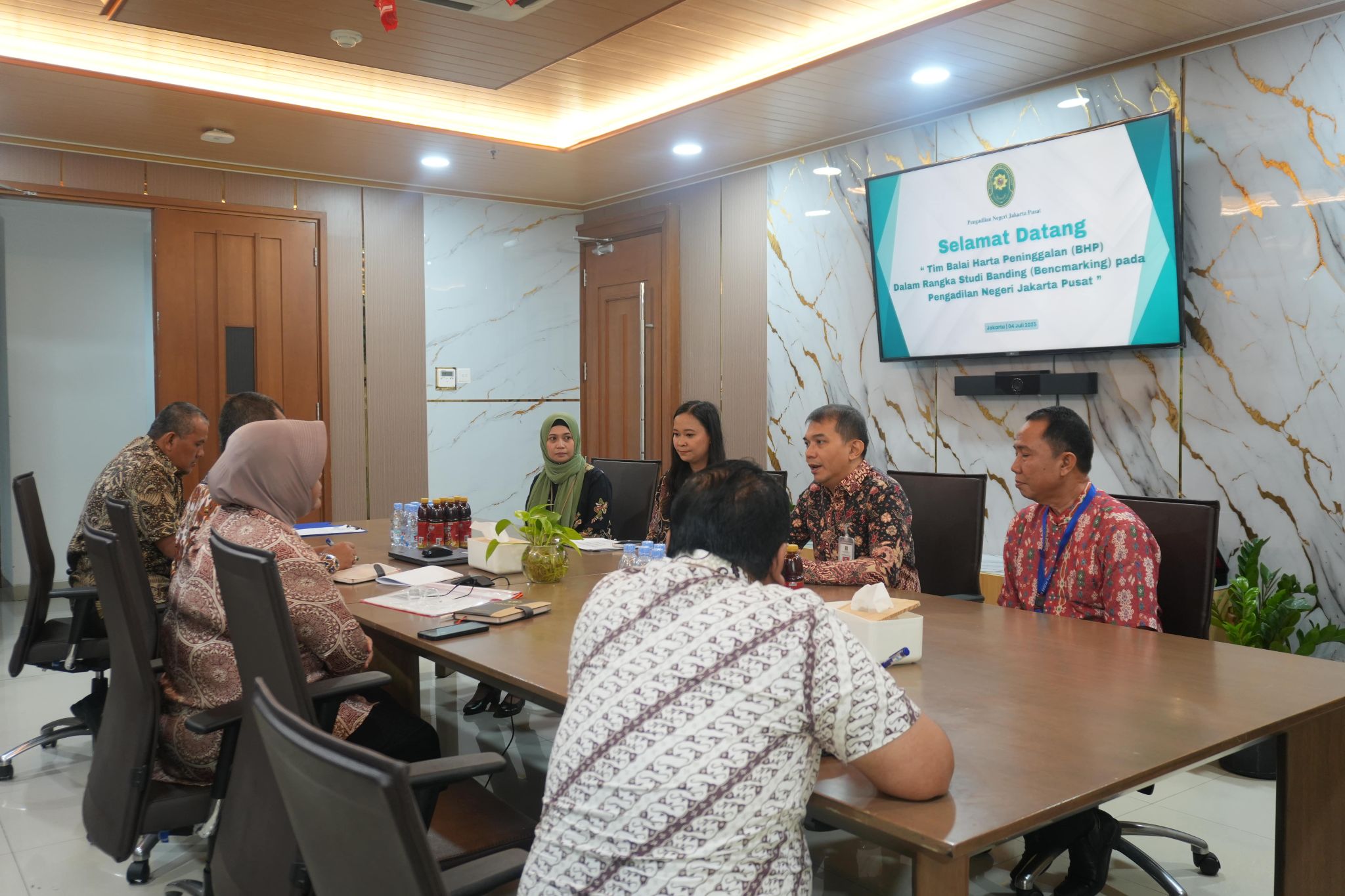 AUDIENSI TUGAS DAN FUNGSI BALAI HARTA PENINGGALAN JAKARTA