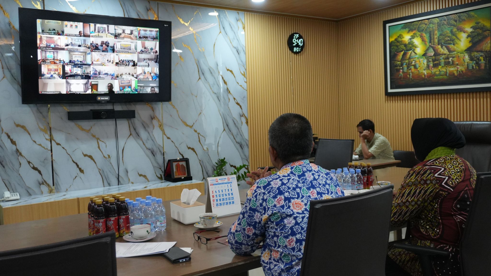 SOSIALISASI IMPLEMENTASI SMART MAJELIS TINGKAT PERTAMA