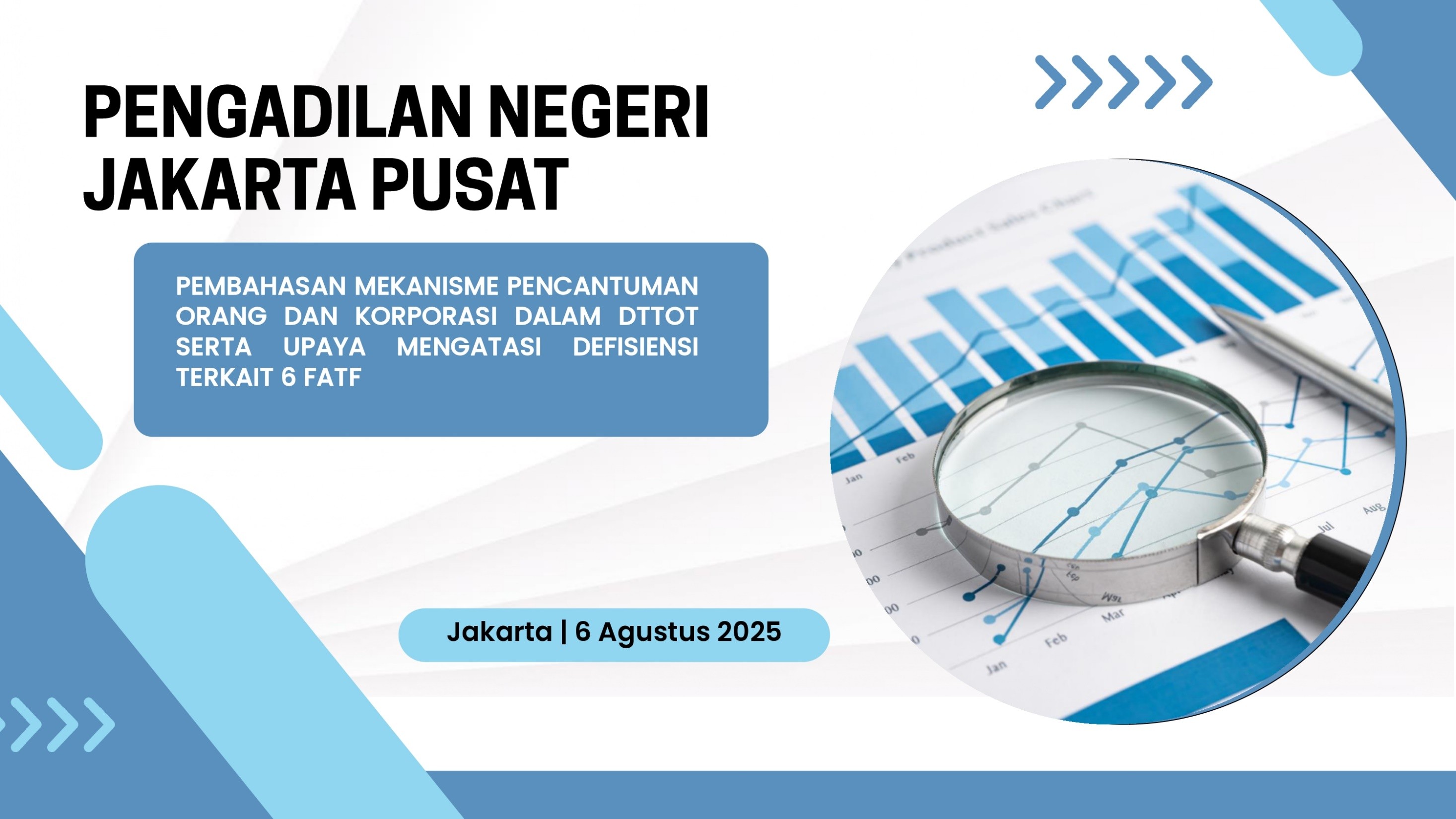 PN JAKARTA PUSAT MENERIMA COURTESY CALL DARI PPATK