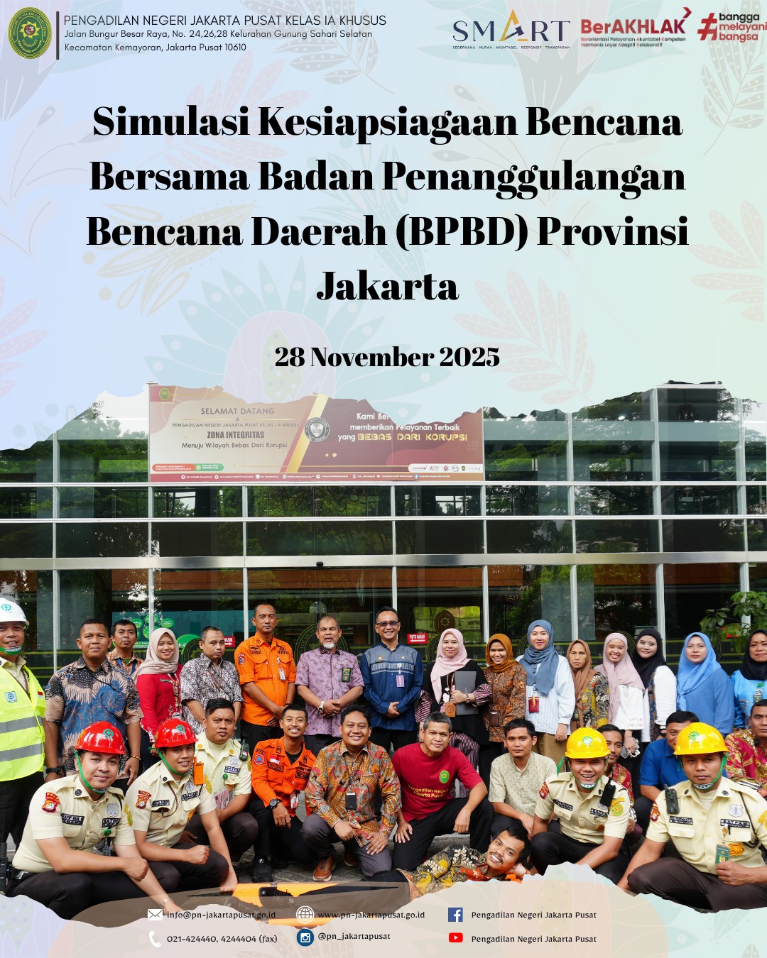 PELAKSANAAN SIMULASI KESIAPSIAGAAN BENCANA
